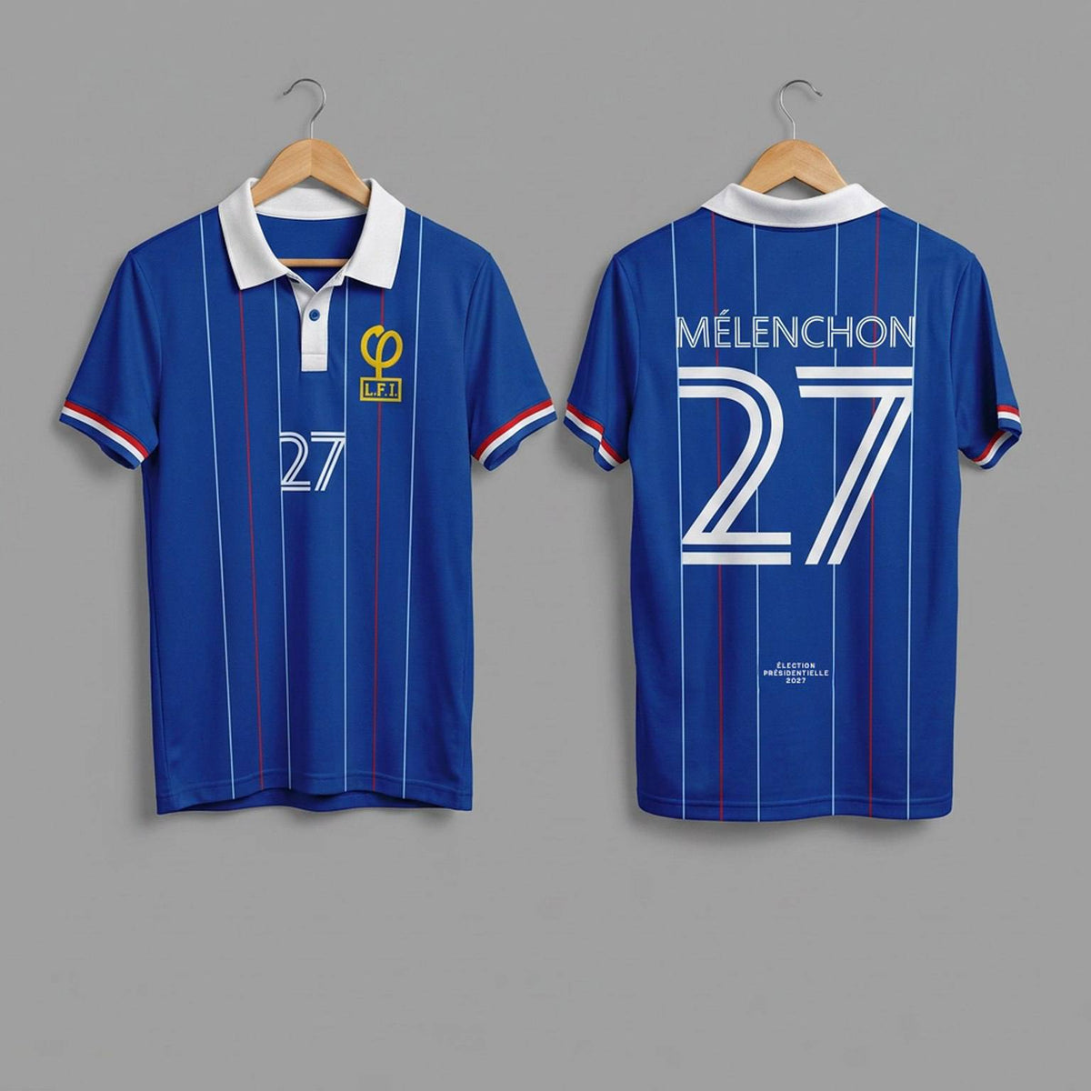 Maillot Coupe du monde – Mélenchon 27